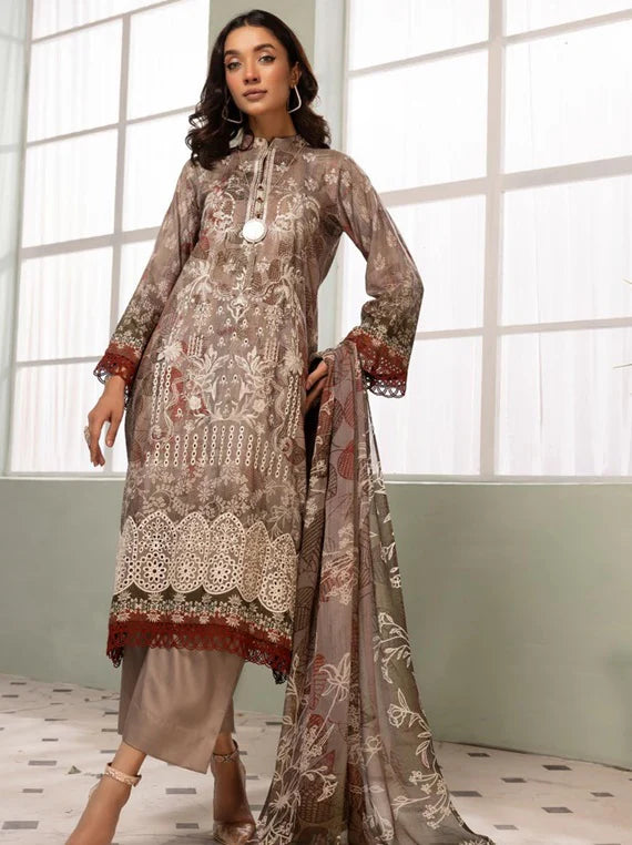 HUMA BY SHAISTA EMBROIDERED VISCOSE D-208
