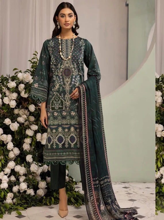 HUMA BY SHAISTA EMBROIDERED VISCOSE D-199