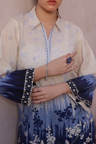 SAHAR SALENE UNSTICHED PRINTED LAWN 2 PIECE-TL-V1-S25-05