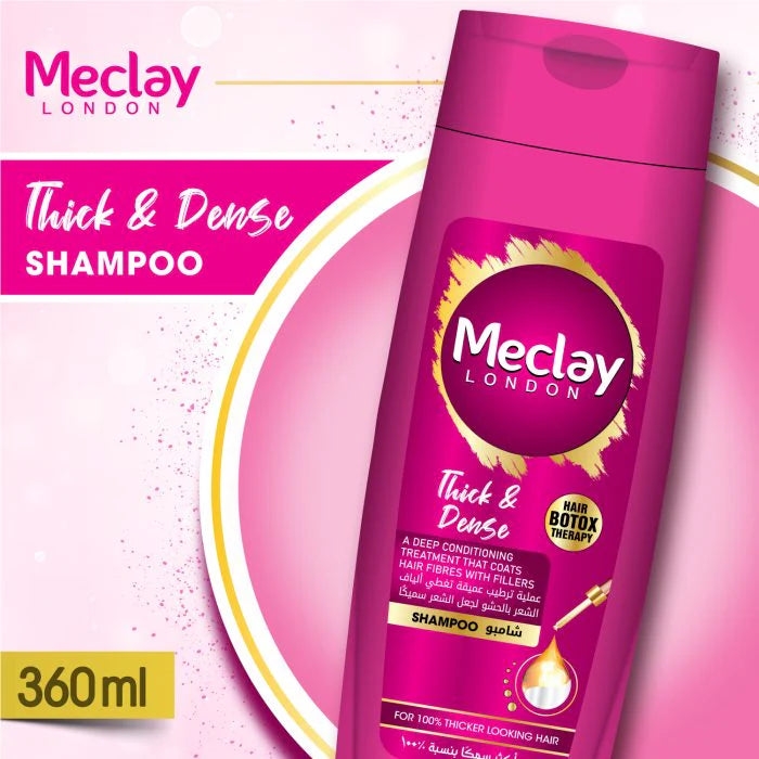 MECLAY LONDON THICK & DENSE SHAMPOO 360ML