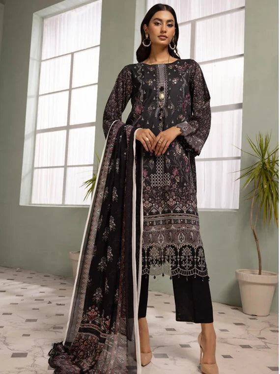 HUMA BY SHAISTA EMBROIDERED VISCOSE D-203