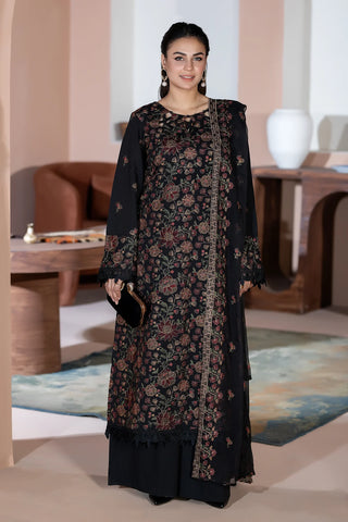 SHARJEENA KARANDI WITH CHIFFON DUPATTA KR-160