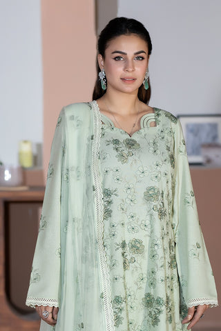 SHARJEENA KARANDI WITH CHIFFON DUPATTA KR-161