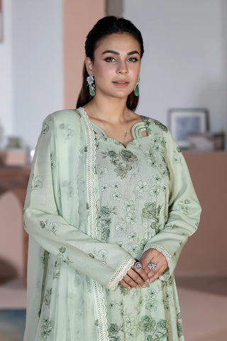 SHARJEENA KARANDI WITH CHIFFON DUPATTA KR-161