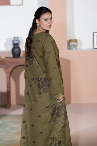 SHARJEENA KARANDI WITH CHIFFON DUPATTA KR-162