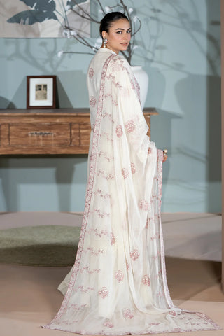 SHARJEENA KARANDI WITH CHIFFON DUPATTA KR-166