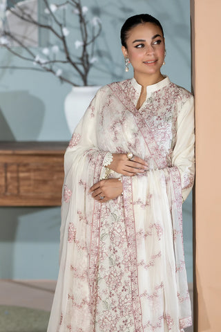 SHARJEENA KARANDI WITH CHIFFON DUPATTA KR-166