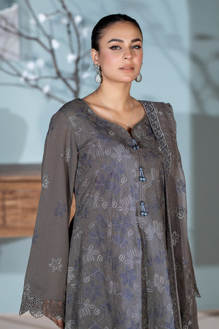 SHARJEENA KARANDI WITH CHIFFON DUPATTA KR-168