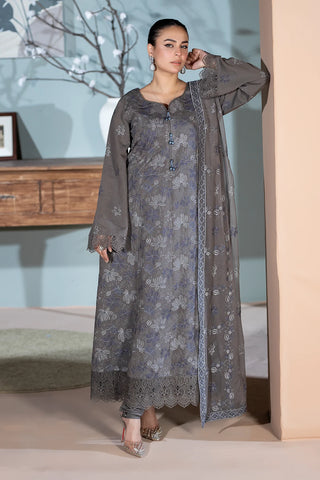 SHARJEENA KARANDI WITH CHIFFON DUPATTA KR-168