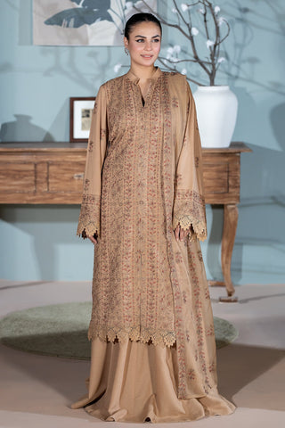 SHARJEENA KARANDI WITH CHIFFON DUPATTA KR-169