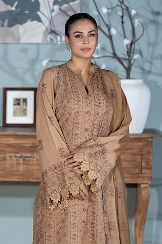 SHARJEENA KARANDI WITH CHIFFON DUPATTA KR-169