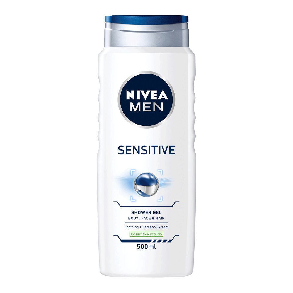 NIVEA MEN SHOWER GEL BODY FACE & HAIR