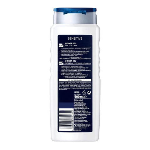 NIVEA MEN SHOWER GEL BODY FACE & HAIR