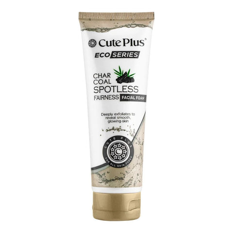 CUTE PLUS ECO SERIES CHAR COAL SPOTLESS FAIRNESS FACIAL FOAM 100ML