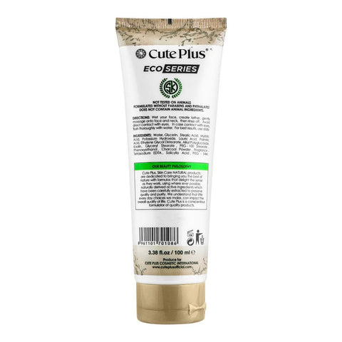 CUTE PLUS ECO SERIES CHAR COAL SPOTLESS FAIRNESS FACIAL FOAM 100ML