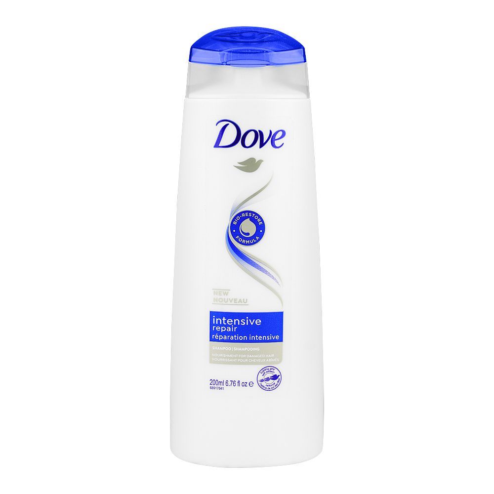 DOVE NEW NOUVEAU INTENSIVE REPAIR SHAMPOO 200ML