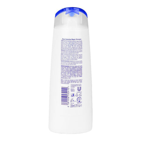 DOVE NEW NOUVEAU INTENSIVE REPAIR SHAMPOO 200ML