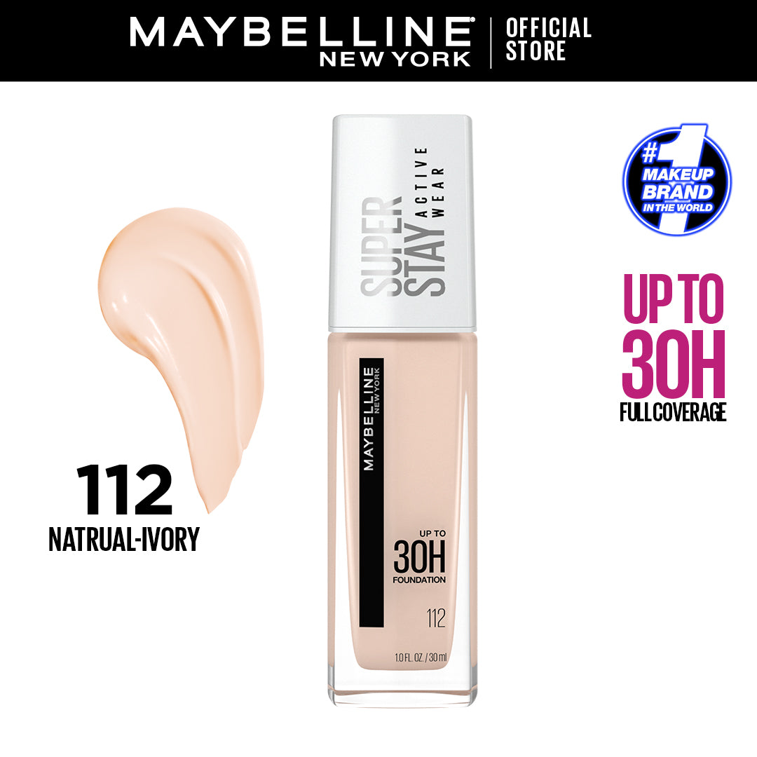 MAYBELLINE NEW YORK SUPPER STAY ACTIVE WEAR 30H FOUNDATION 30ML