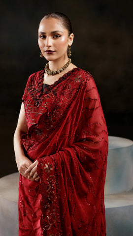 ZEBTAN ZN-10 VOL.22 BLACK SAREE