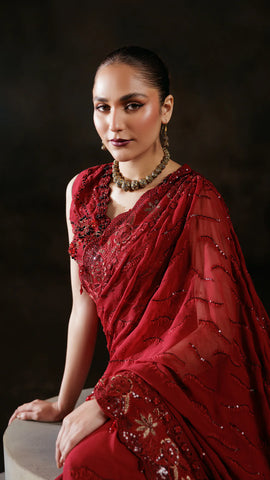 ZEBTAN ZN-10 VOL.22 BLACK SAREE