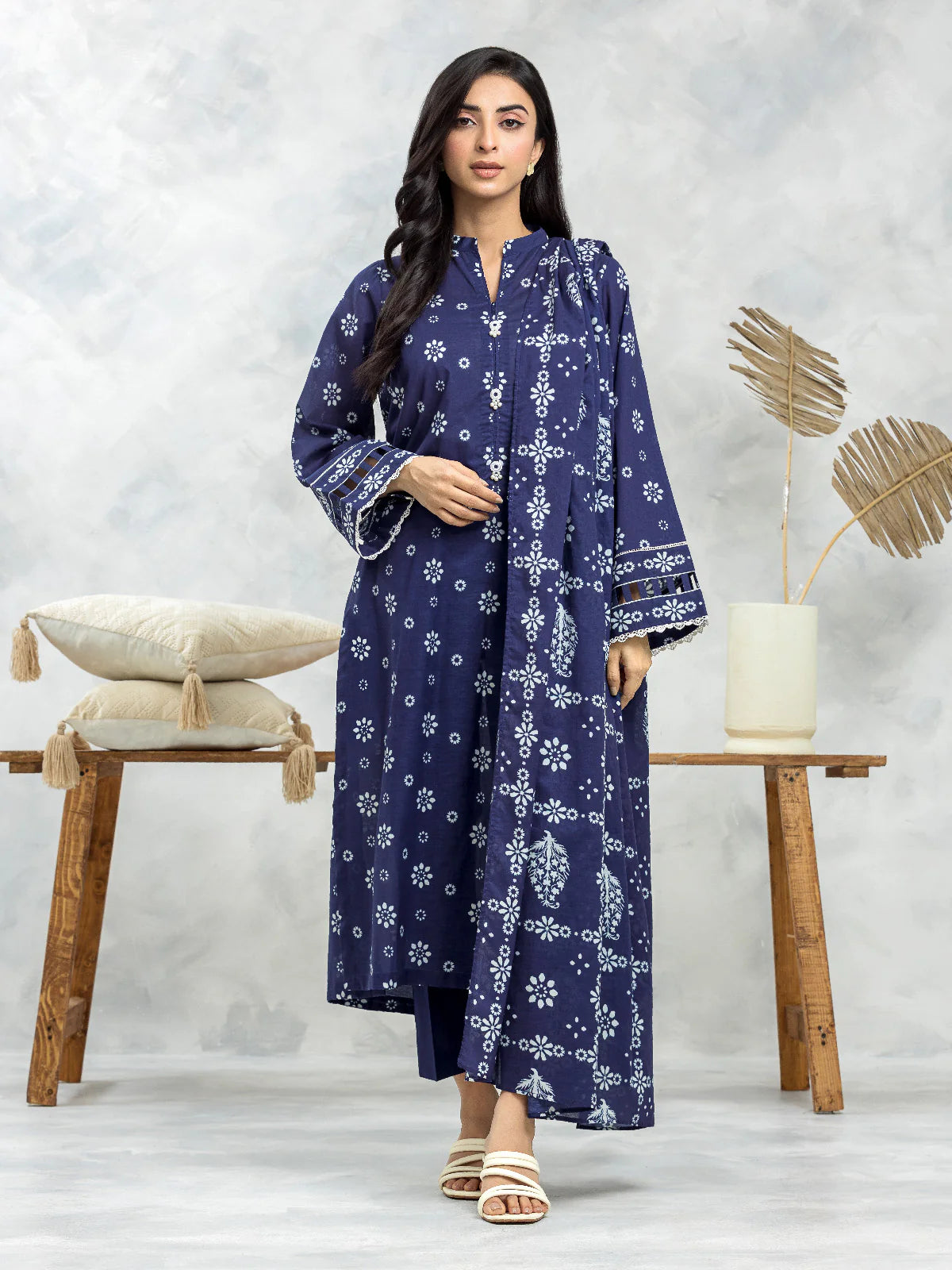 EDENROBE-EWU24A1-29079-3P NAVY BLUE