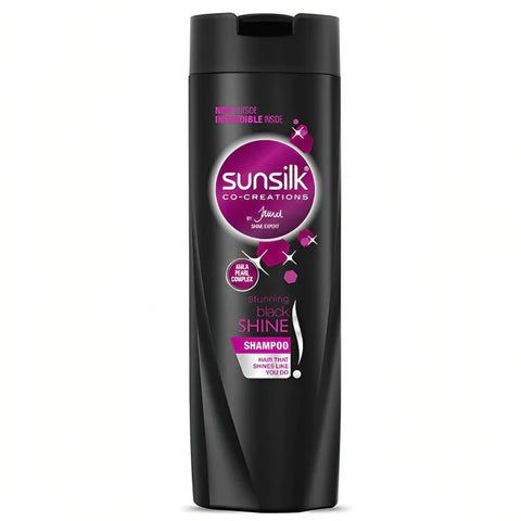 SUNSILK BLACK SHINE SHAMPOO 160ML