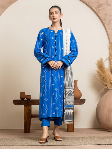 EDENROBE-30054-Women's Royal Blue Unstitched
