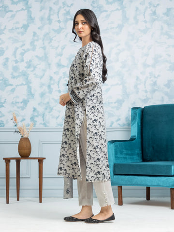 EDENROBE-29315-Unstitched Grey Printed Khaddar 3 Piece