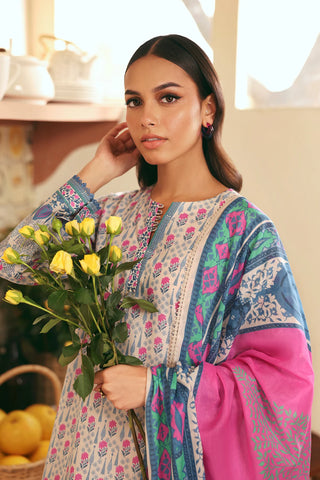 SAHAR SALENE UNSTICHED PRINTED LAWN 3 PIECE-CL-V1-S25-03