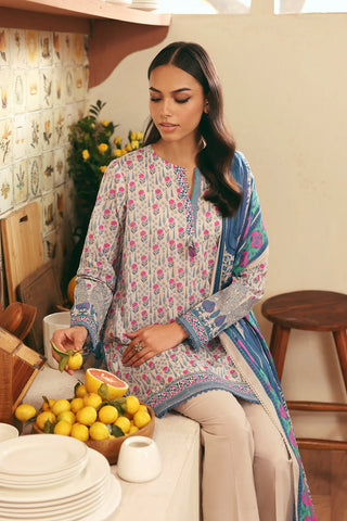 SAHAR SALENE UNSTICHED PRINTED LAWN 3 PIECE-CL-V1-S25-03