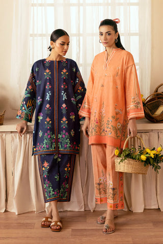 SAHAR SALENE UNSTICHED PRINTED LAWN 2 PIECE-TL-V1-S25-03