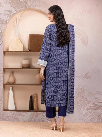 EDENROBE-35071-Unstitched Mist Green Printed Lawn 3 Piece