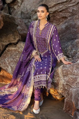 GUL AHMED -3 Piece Unstitched Embroidered Lawn Suit CL-52169