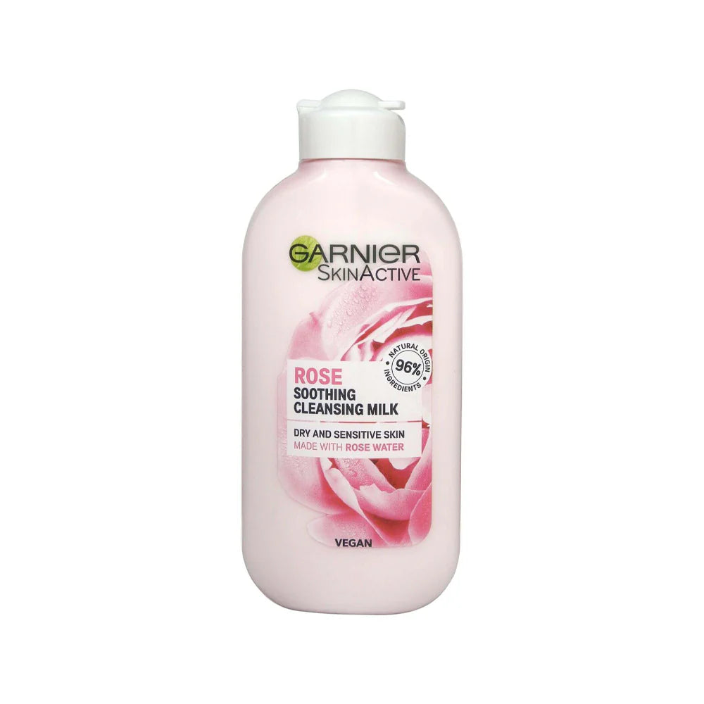 GARNIER SKIN ACTIVE ROSE SOOTHING CLEANSING MILK 200ML
