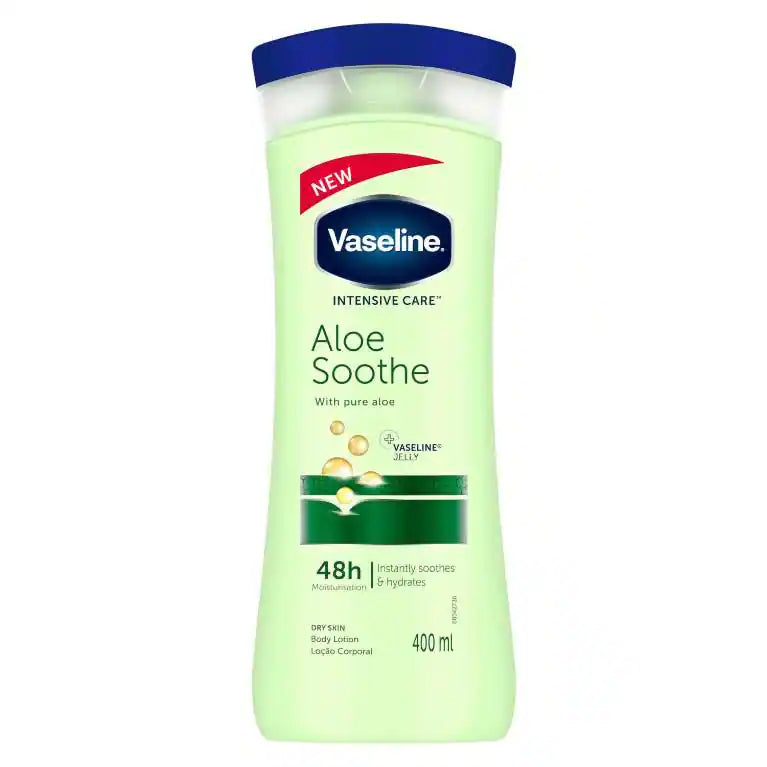 VASLINE ALOE SOOTHE WITH PURE ALOE LOTION  400ML