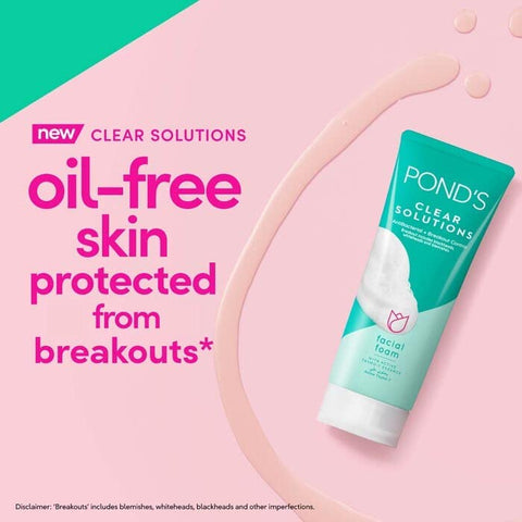 PONDS  CLEAR SOLUTIONS FACIAL SCRUB 100G