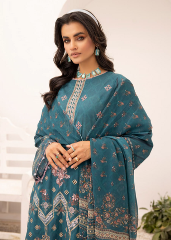 ZARTAJ DIGITAL PRINT EMBROIDERED D-556