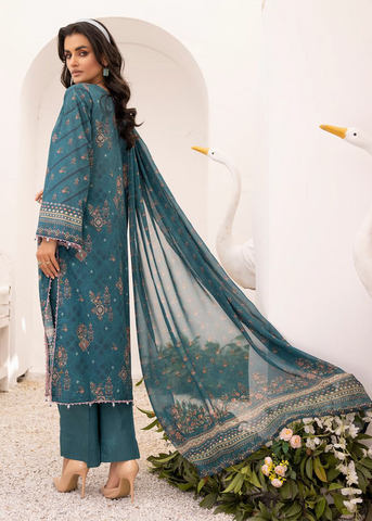 ZARTAJ DIGITAL PRINT EMBROIDERED D-556