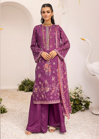 ZARTAJ DIGITAL PRINT EMBROIDERED D-558