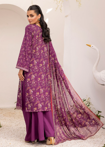 ZARTAJ DIGITAL PRINT EMBROIDERED D-558