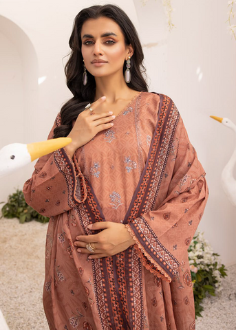 ZARTAJ DIGITAL PRINT EMBROIDERED D-559