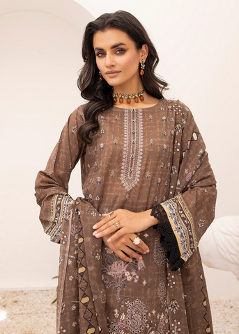 ZARTAJ DIGITAL PRINT EMBROIDERED D-560