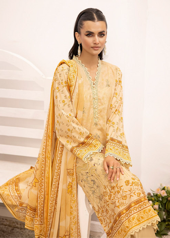 ZARTAJ DIGITAL PRINT EMBROIDERED D-561