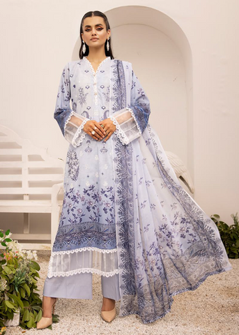 ZARTAJ DIGITAL PRINT EMBROIDERED D-563