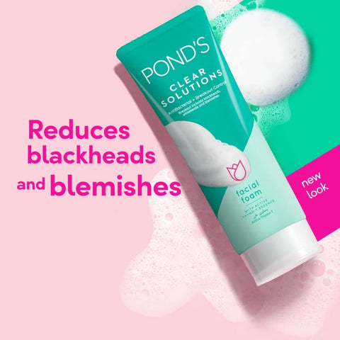 PONDS  CLEAR SOLUTIONS FACIAL SCRUB 100G