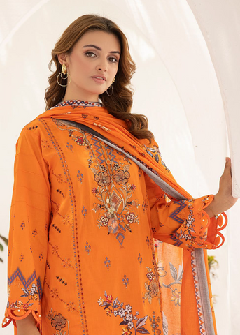 HEER BY SHAISTA DIGITAL PRIN EMBROIDERED D-646