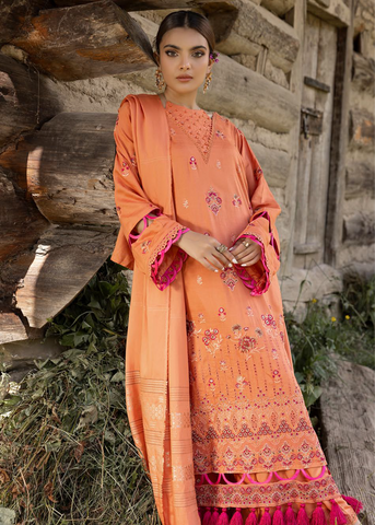 SHAISTA EXECTIVE VISCOSE EMBROIDERED COLLECTION D-708