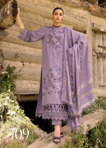 SHAISTA EXECTIVE VISCOSE EMBROIDERED COLLECTION D-709