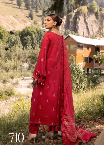 SHAISTA EXECTIVE VISCOSE EMBROIDERED COLLECTION D-710