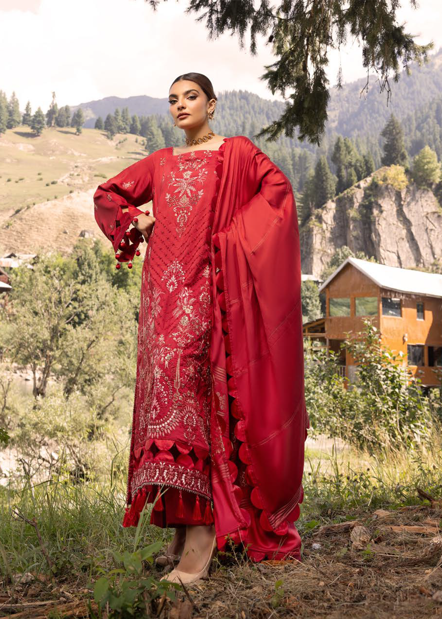 SHAISTA EXECTIVE VISCOSE EMBROIDERED COLLECTION D-710